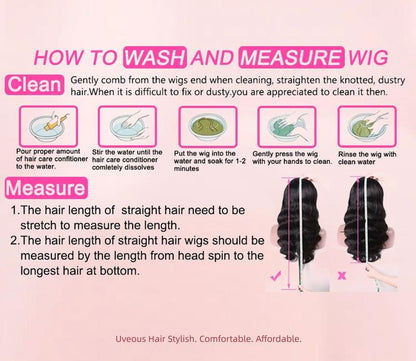 [Grab This] UVEOUS Wear and Go Glueless Wigs Human Hair Pre Cut Honey Blonde Highlight Deep Wave Wig Human Hair 5X5 HD Lace Front Wigs 180% Density Pre Plucked Wavy Textured